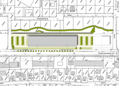 Shopping_Großmarkthalle Ingolstadt_Lageplan Tröger Architekten München 2/4